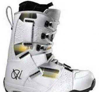 Snowboardové boty Vans Mens ANDREAS WIIG  White/Plaid Snowboard Boots F1L242 Lace Ups White 
