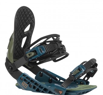 Pánské snowboardové vázání Gravity G2 black/blue/olive 2020/2021